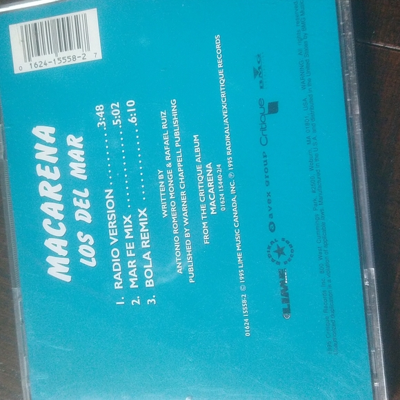 Macarena Los del Mar CD - Picture 2 of 2